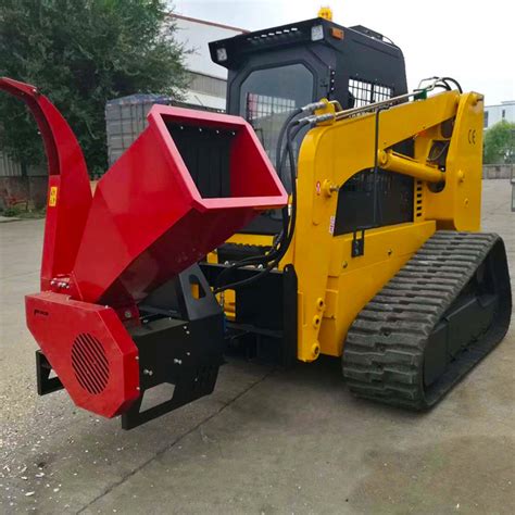 mini skid steer wood chipper|bobcat skid steer wood chipper.